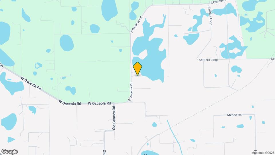 201 E Osceola Rd Map and Location Details