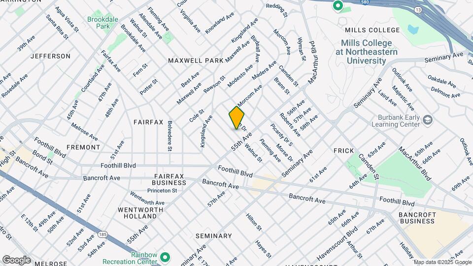 5400 Walnut St Map and Location Details