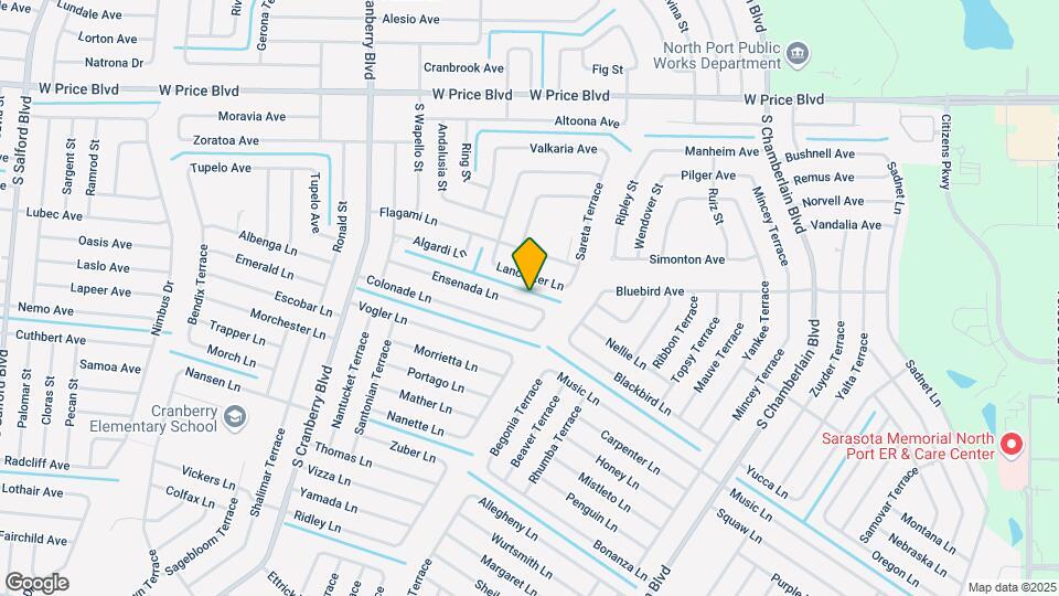 2462 Ensenada Ln Map and Location Details