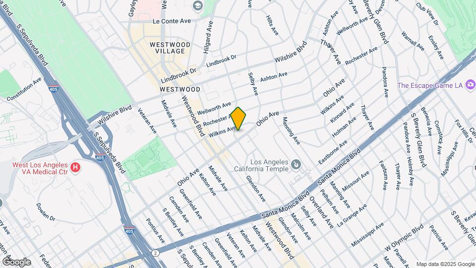1470 Malcolm Ave-Unit -1 Map and Location Details