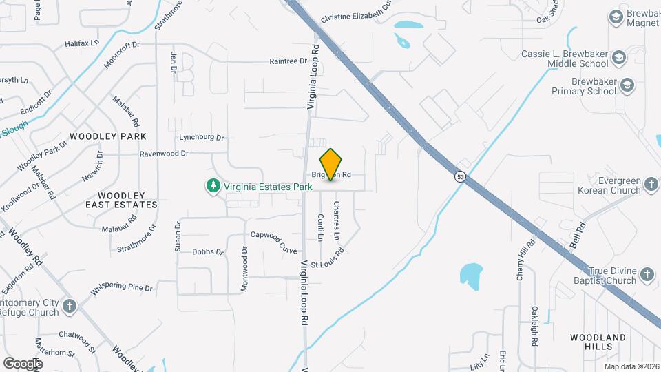 4025 Edge Hill Ln Map and Location Details