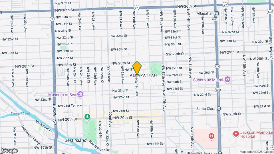 1898 NW 26th St Map and Location Details