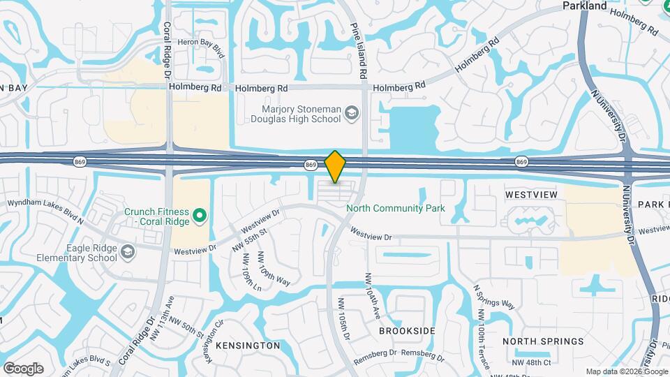 10535 NW 57th St Map and Location Details