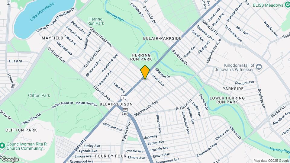 3000 Pelham Ave, Unit Large Bedroom Map and Location Details