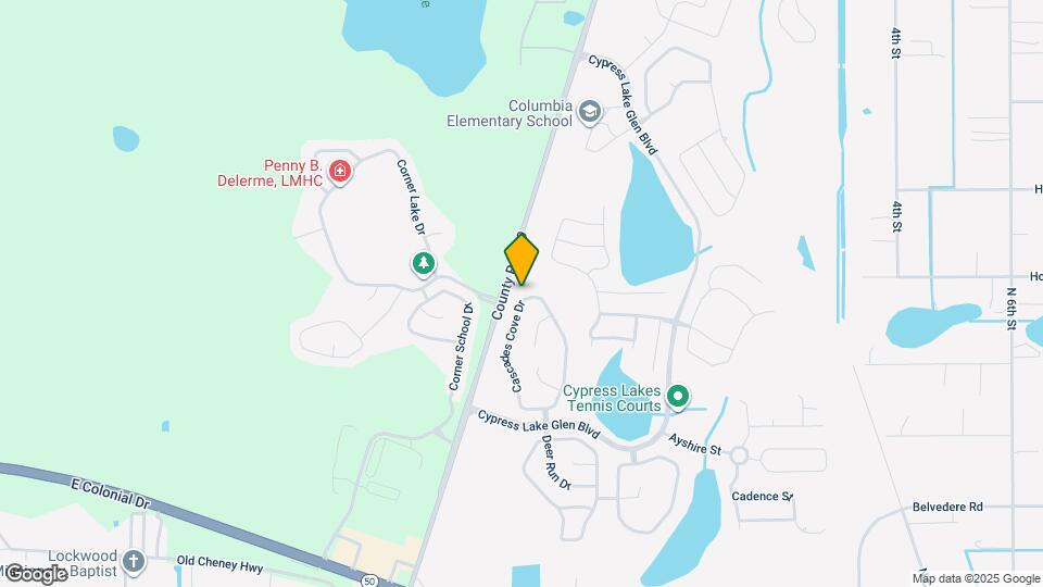 2038 Cascades Cove Dr Map and Location Details