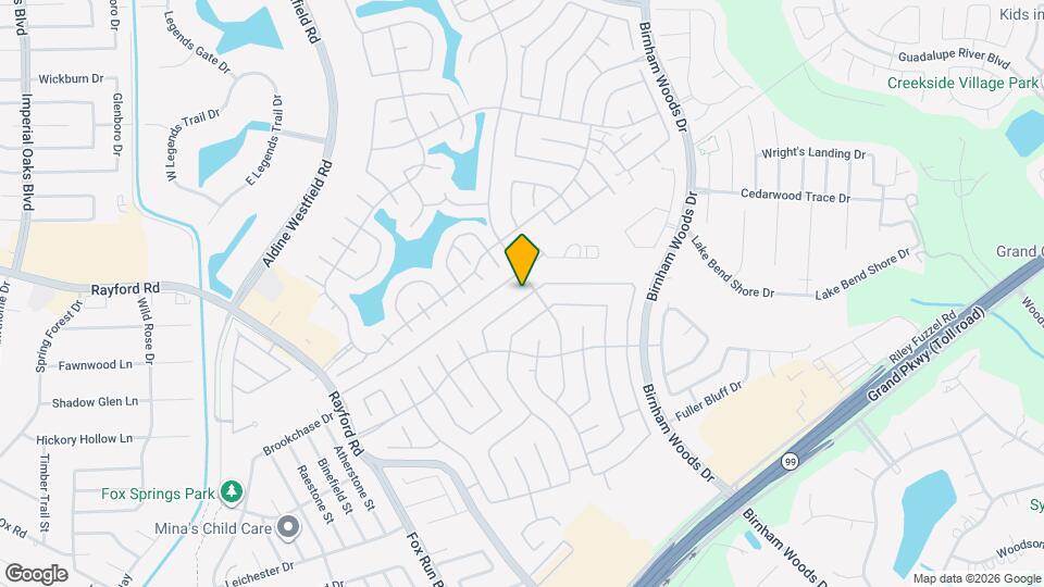 3223 Legends Creek Dr Map and Location Details