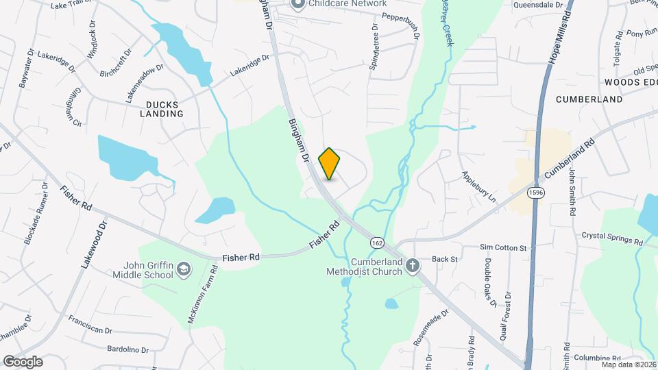 2161 Bingham Dr Map and Location Details