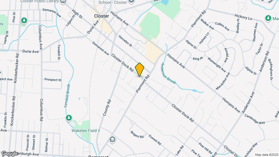 454 Closter Dock Rd Map and Location Details