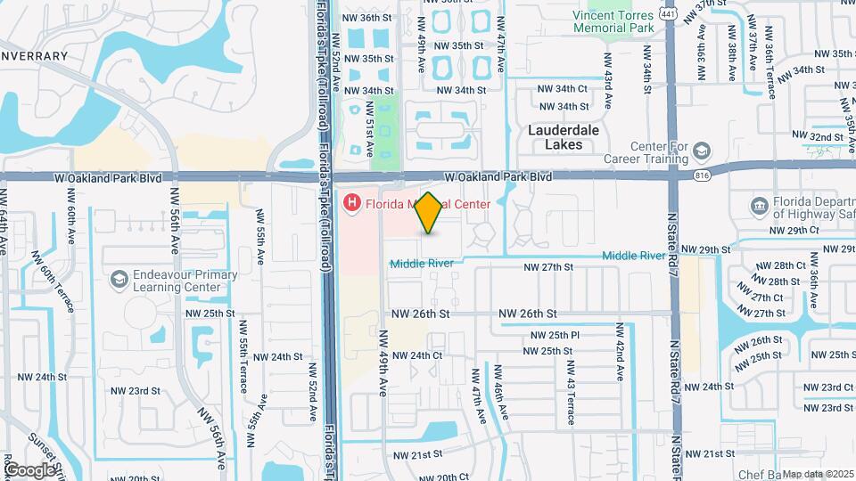 2900 NW 48th Terrace Map and Location Details