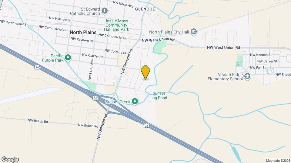 10010 NW Bartlett Loop Map and Location Details