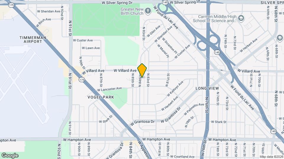 5138 N 84th St Map and Location Details