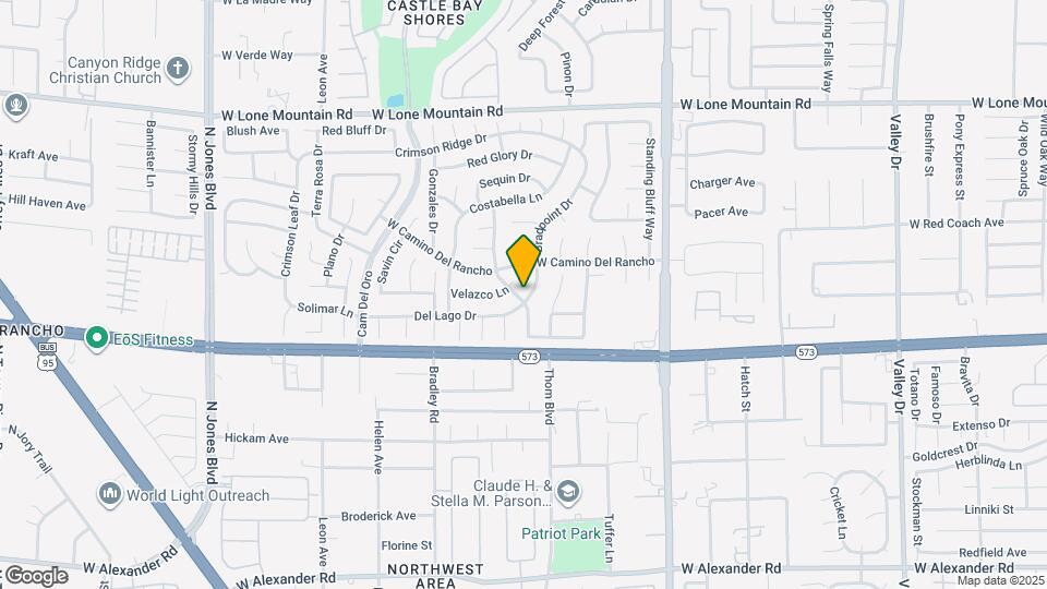 4501 Bradpoint Dr Mapa y Detalles de la Ubicación