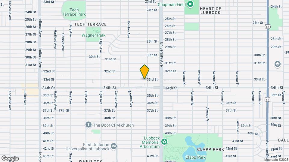 2603 33rd St Map and Location Details
