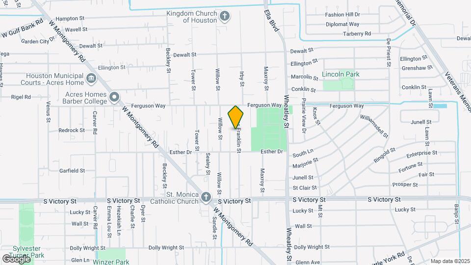 8211 James Franklin St Map and Location Details