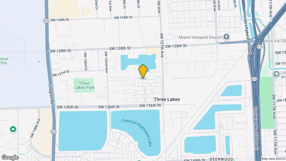 12886 SW 132nd Terrace Map and Location Details