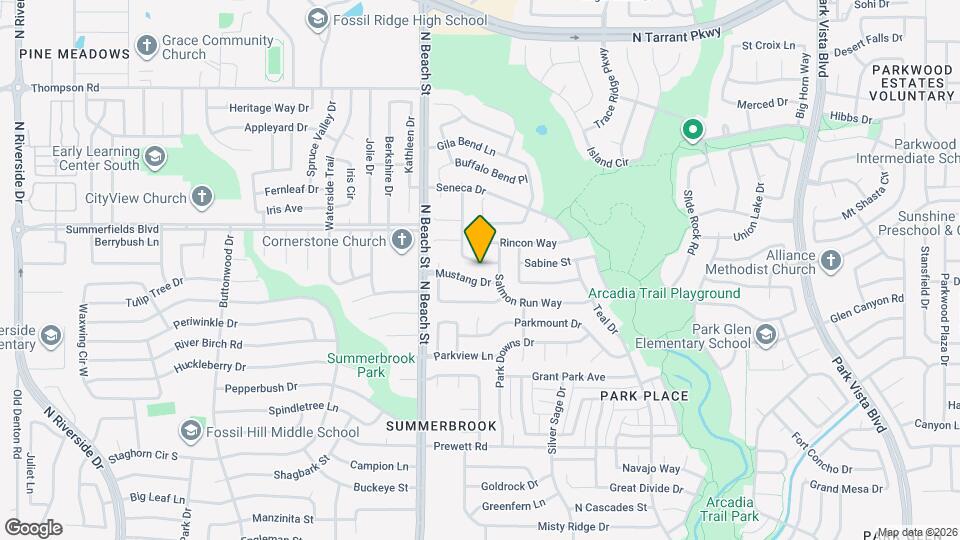 4600 Paloverde Dr Map and Location Details