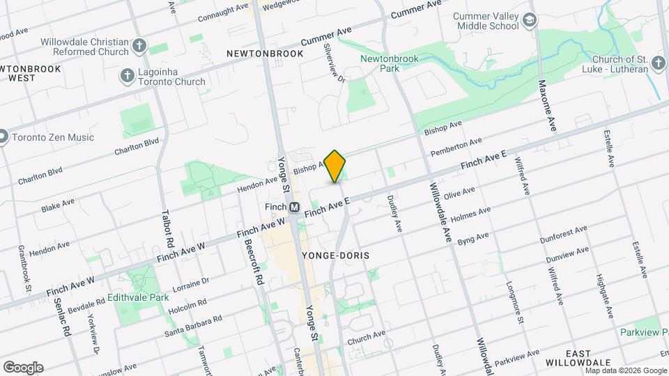 39 Pemberton Ave Map and Location Details