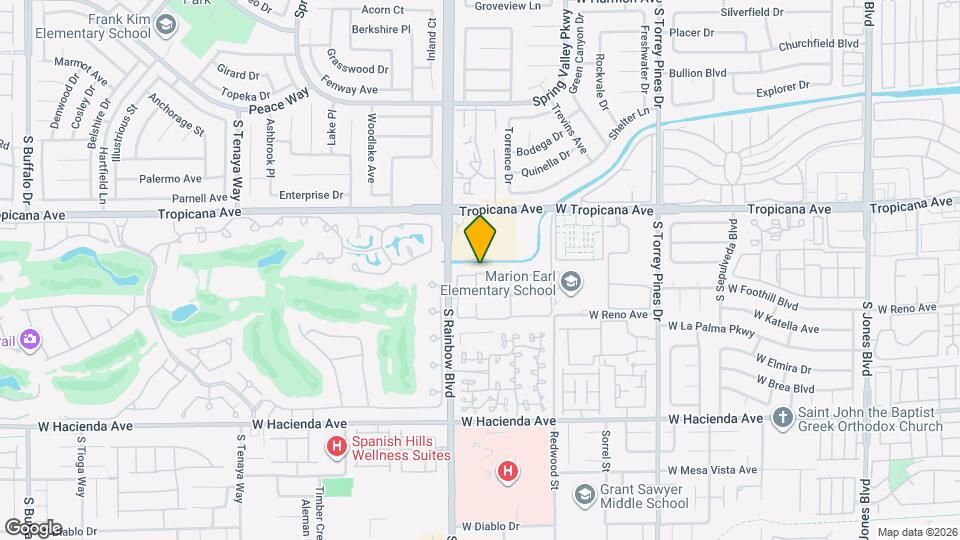 5008 S Rainbow Blvd Map and Location Details