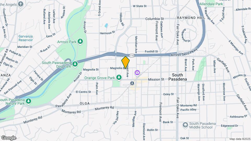 715 Prospect Ln Map and Location Details