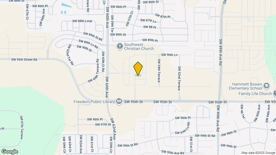 5675 SW 93rd St Map and Location Details