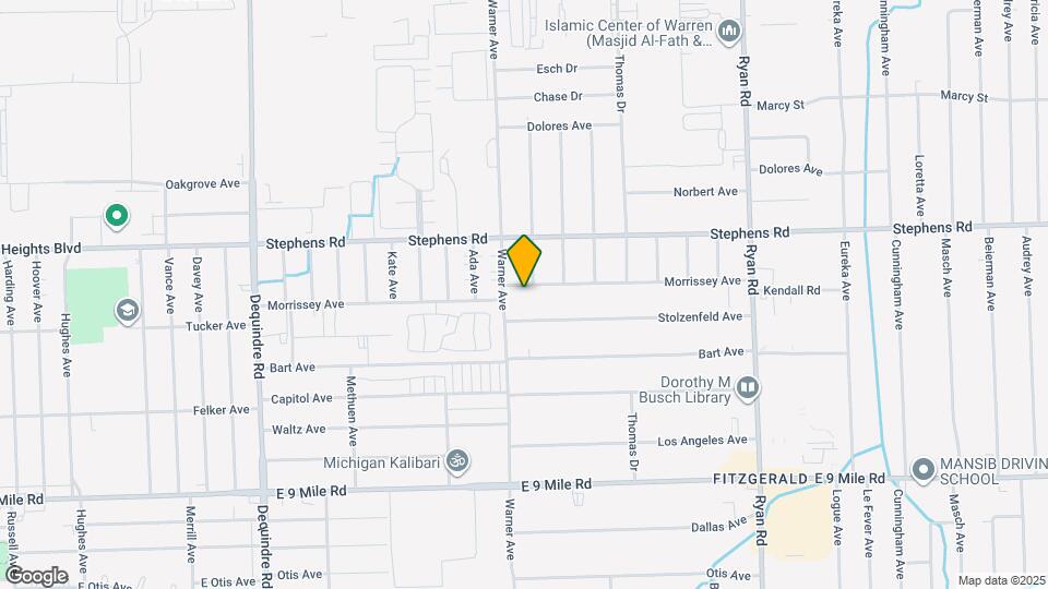 3158 Morrissey Ave Map and Location Details