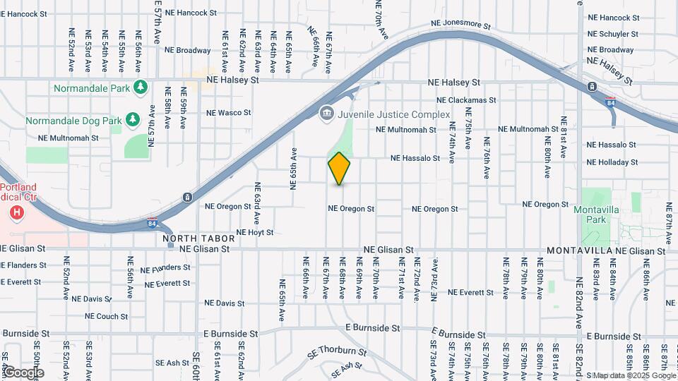 851 NE 68th Ave Map and Location Details