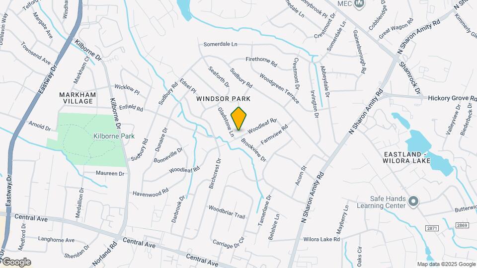 3749 Woodleaf Rd Map and Location Details