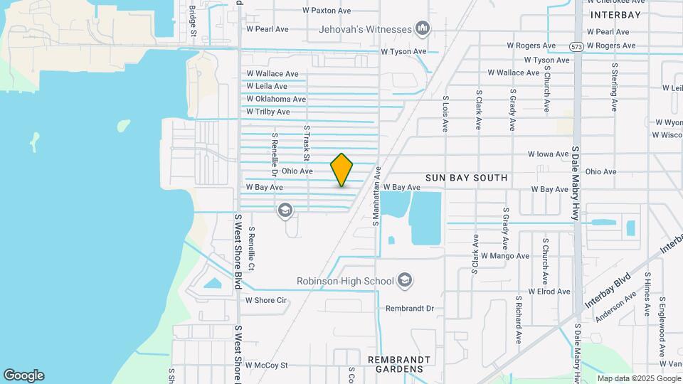 4420 W Bay Ave Map and Location Details