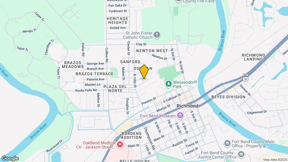 504 N 8th St Map and Location Details