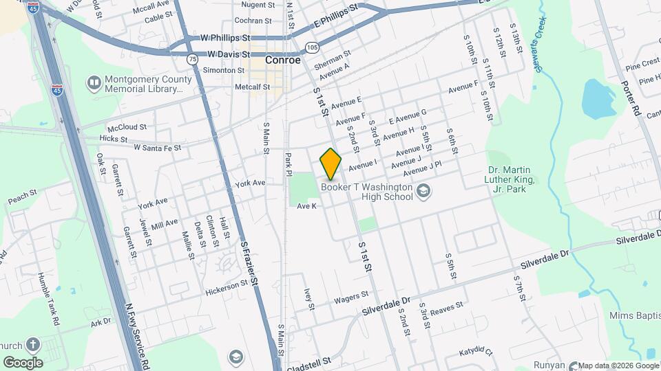 202 Avenue J Mapa y Detalles de la Ubicación