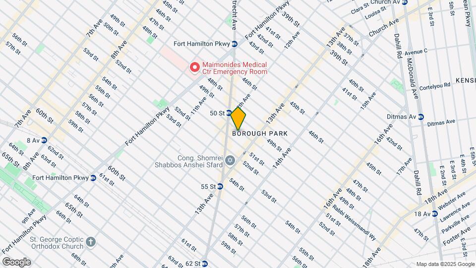 1242 50th St Map and Location Details