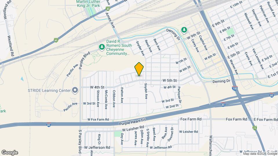 936 W 5th St Map and Location Details