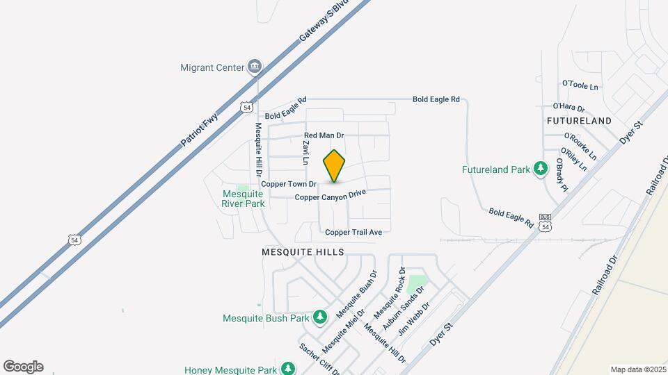 7120 Copper Town Dr Map and Location Details