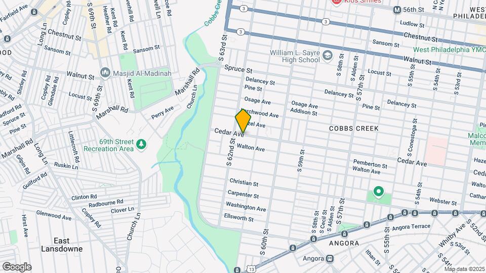 6132 Cedar Ave Mapa y Detalles de la Ubicación