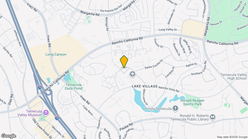 29589 Mira Loma Dr Map and Location Details