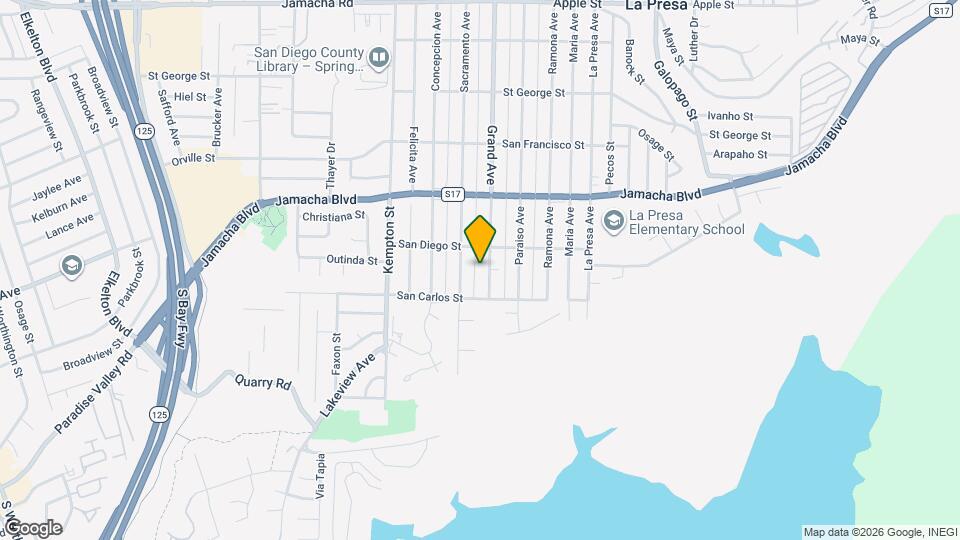 436 Grand Ave Mapa y Detalles de la Ubicación