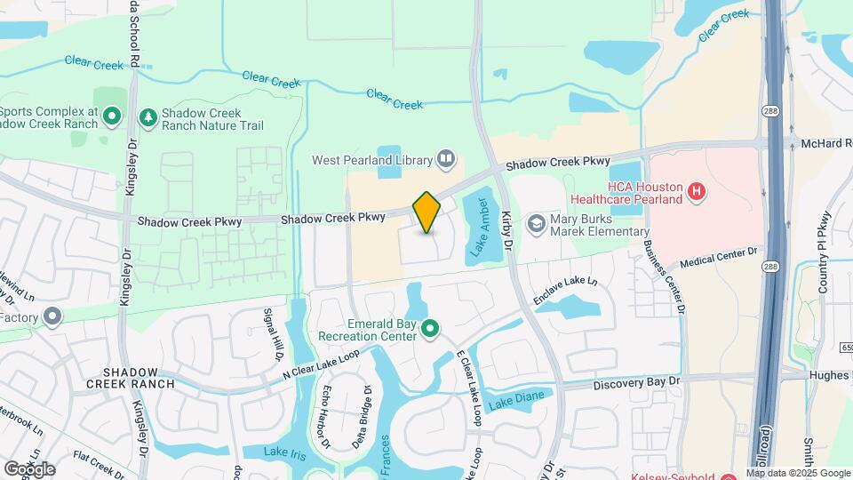11900 Shadow Creek Pkwy Map and Location Details