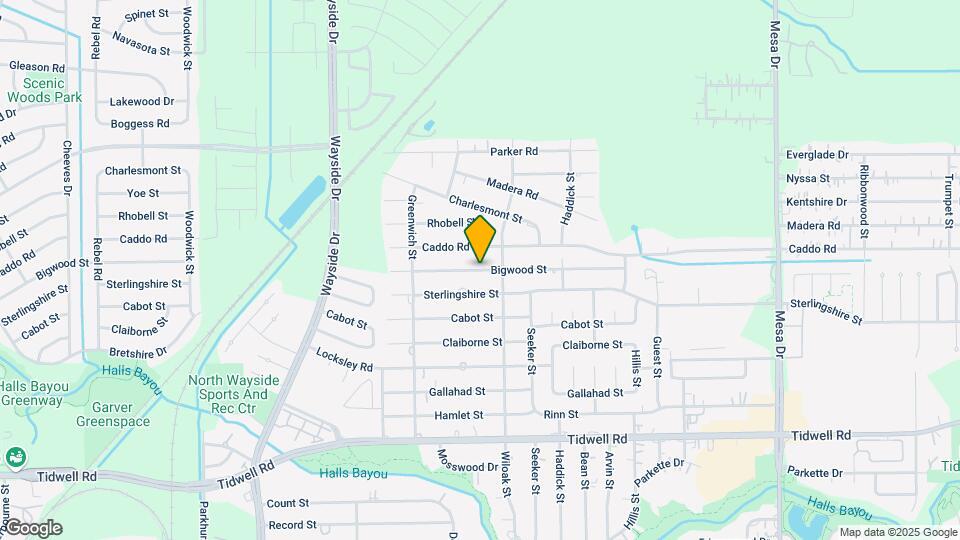 8222 Bigwood St Map and Location Details