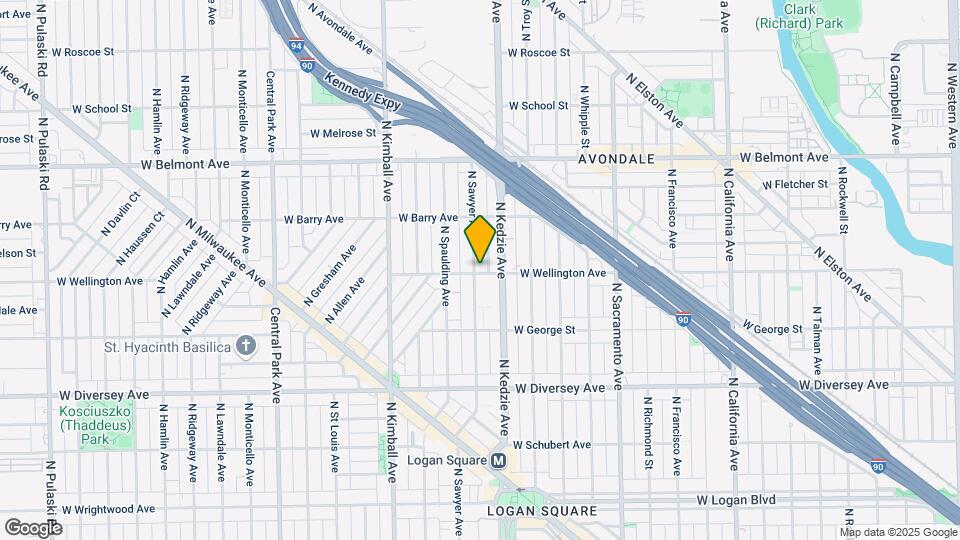 3001 N Sawyer Ave Map and Location Details