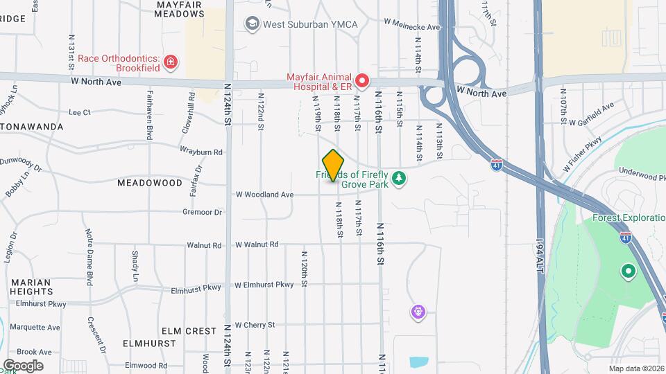 1913 N 118th St Map and Location Details