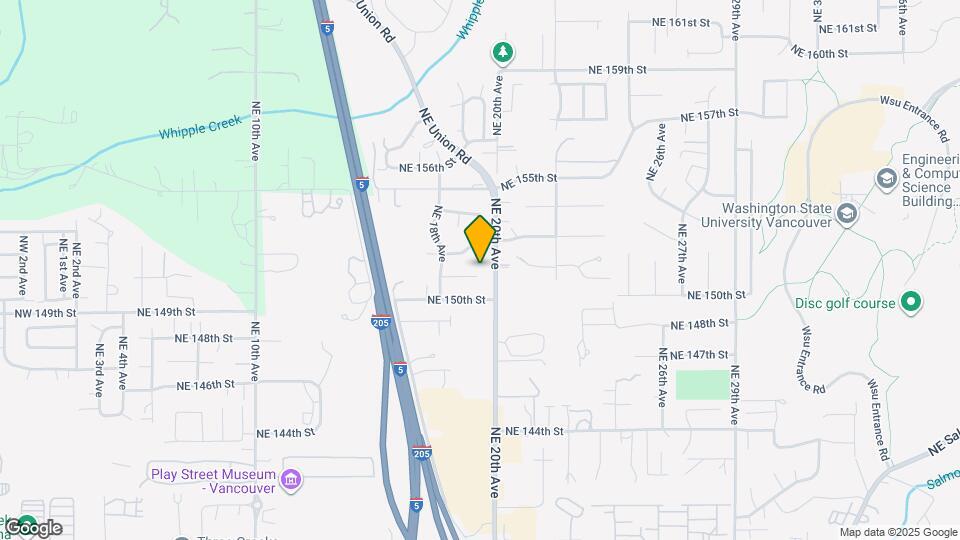 1906 NE 151st Cir Map and Location Details