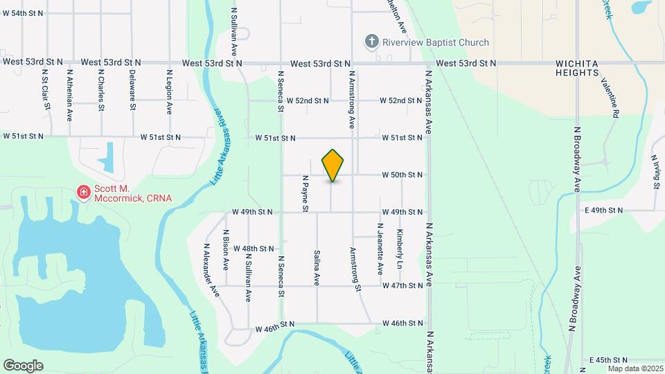 5044 N Salina St Map and Location Details