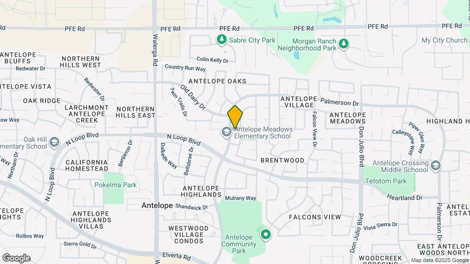 4604 Forrester Way Map and Location Details