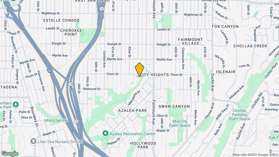 3223-3229 Van Dyke Ave Mapa y Detalles de la Ubicación