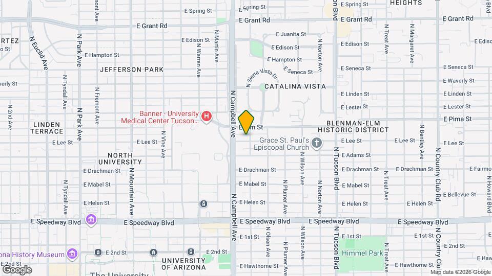 1941 E Lee St Map and Location Details