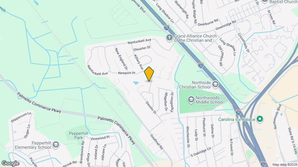 2901 Penobscot Dr Map and Location Details