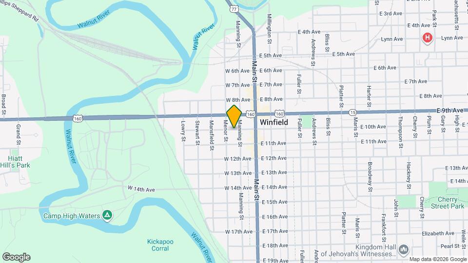 211 W 10th Ave Mapa y Detalles de la Ubicación