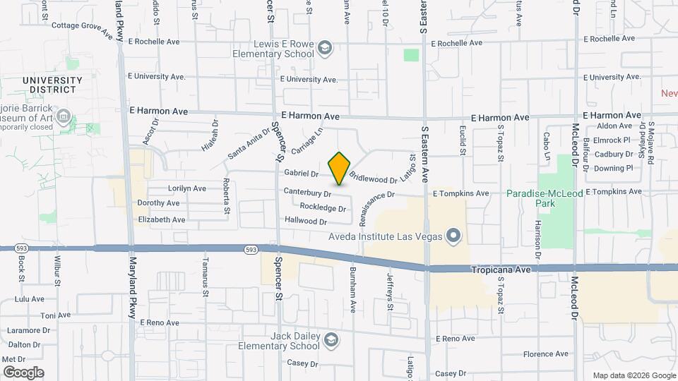 2004 Canterbury Dr Map and Location Details