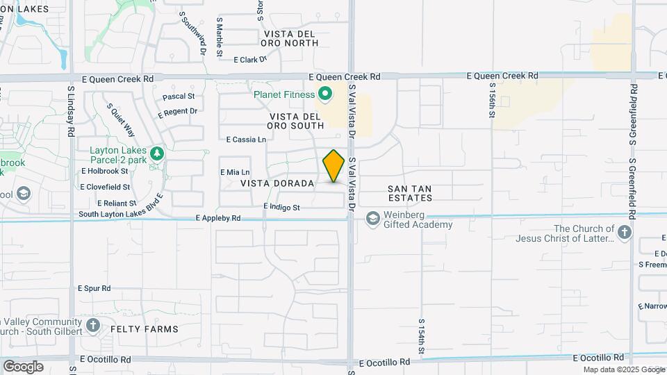 1546 E Azalea Dr Map and Location Details