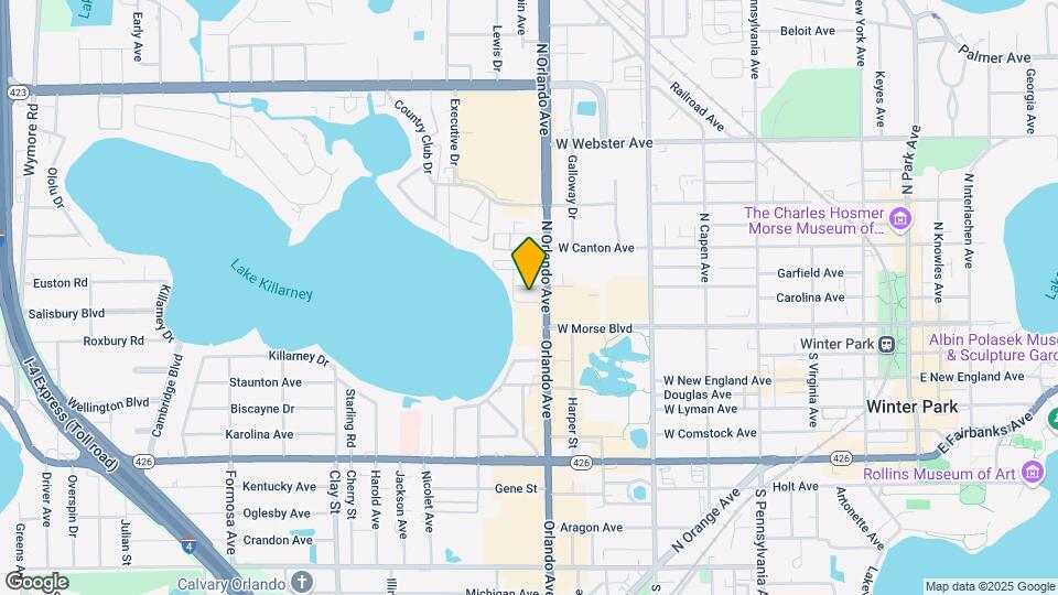 151 N Orlando Ave Map and Location Details